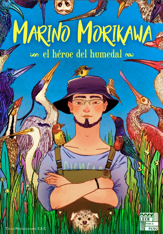 Portada de Marino Morikawa, el héroe del humedal