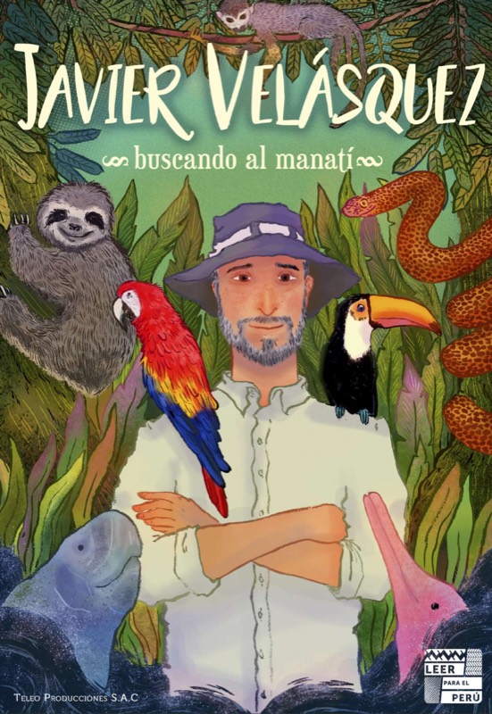 Portada de Javier Velásquez, buscando al manatí