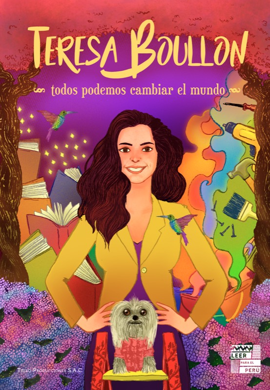 Portada de Teresa Boullón, todos podemos cambiar el mundo