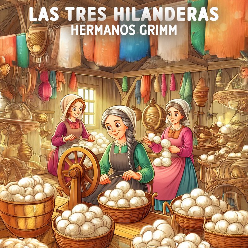 Portada de Las tres hilanderas